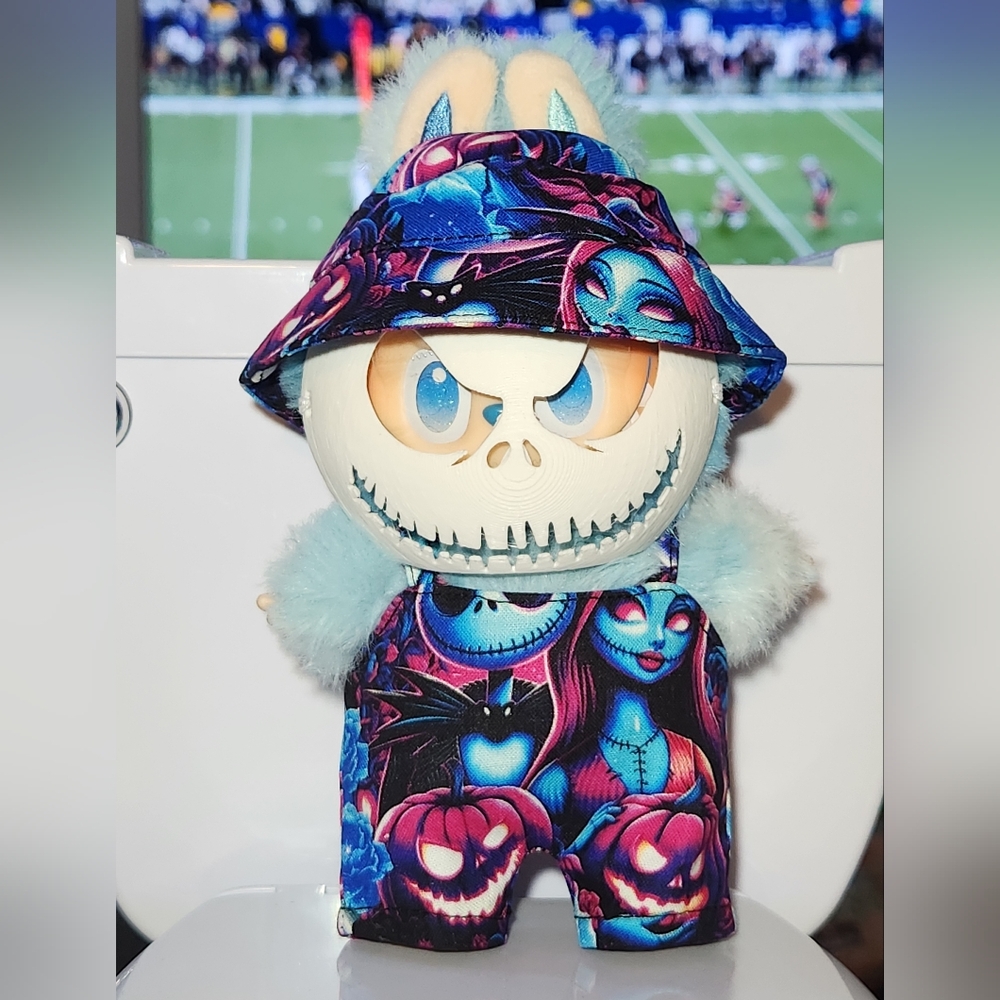 Labubu Halloween Disney Jack 3pc Outfit Set